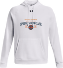 Under Armour Rival Fleece Hoodie - New England Spring Showcase 2026 (Collegiate shield)