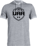 Under Armour Stadium Short Sleeve Hoodie - Girls UAA Session I 2026 (Clean Slate)
