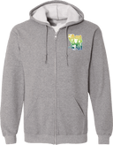 Full Zip Hoodies - Fall State Championships South Bay 2026 (Secondary, Multicolor Gradient)