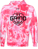 Under Armour Rival Fleece Hoodie Tie-Dye - UA Grind Session I 2026 (Black)