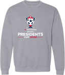 Crew Sweatshirt - USYS GA Presidents Cup (w1/3) 2026(White And Red Text)