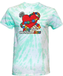 Tie-Dye Short Sleeves - Play For The Future 2026 (Heart)