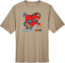 Performance Short Sleeves - Play For The Future 2026 (Heart)
