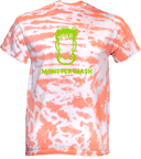 Tie-Dye Short Sleeves - Monster Mash 2026 (Secondary, Green)