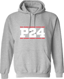 Hoodies - Power 24 Session I 2026 (White bold text with Red borders)