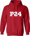Hoodies - Power 24 Session I 2026 (White bold text with Red borders)