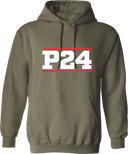 Hoodies - Power 24 Session I 2026 (White bold text with Red borders)