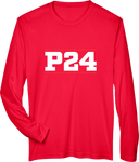 Performance Long Sleeves - Power 24 Session I 2026 (White bold text with Red borders)