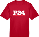 Performance Short Sleeves - Power 24 Session I 2026 (White bold text with Red borders)