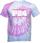 Tie-Dye Short Sleeves - Power 24 Session I 2026 (White bold text with Red borders)