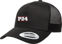Trucker Hat - Power 24 Session I 2026 (White bold text with Red borders)