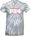 Tie-Dye Short Sleeves - Power 24 Session I 2026 (White bold text with Red borders)