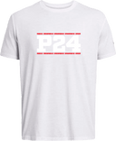 Under Armour Athletics Short Sleeve - Power 24 Session I 2026 (White bold text with Red borders)