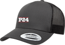 Trucker Hat - Power 24 Session I 2026 (White bold text with Red borders)