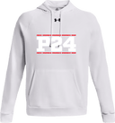 Under Armour Rival Fleece Hoodie - Power 24 Session I 2026 (White bold text with Red borders)