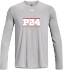 Under Armour Tech Team Long Sleeve - Power 24 Session I 2026 (White bold text with Red borders)