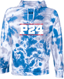 Under Armour Rival Fleece Hoodie Tie-Dye - Power 24 Session I 2026 (White bold text with Red borders)