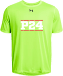 Under Armour Tech Team Short Sleeve - Power 24 Session I 2026 (White bold text with Red borders)