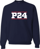Crew Sweatshirt - Power 24 Session I 2026 (White bold text with Red borders)