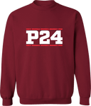Crew Sweatshirt - Power 24 Session I 2026 (White bold text with Red borders)