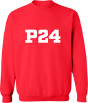 Crew Sweatshirt - Power 24 Session I 2026 (White bold text with Red borders)
