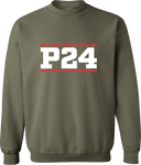 Crew Sweatshirt - Power 24 Session I 2026 (White bold text with Red borders)