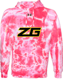 Under Armour Rival Fleece Hoodie Tie-Dye - Zero Gravity - ZG