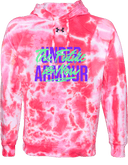 Under Armour Rival Fleece Hoodie Tie-Dye - UA Future West Regionals Session 1 2026(Dripping Script Overlay)