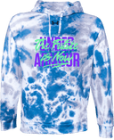 Under Armour Rival Fleece Hoodie Tie-Dye - UA Future West Regionals Session 1 2026(Dripping Script Overlay)