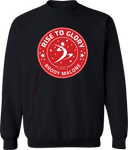 Crew Sweatshirt - Rise To Glory Invitational with Brody Malone 2027 (Red)