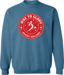 Crew Sweatshirt - Rise To Glory Invitational with Brody Malone 2027 (Red)