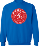 Crew Sweatshirt - Rise To Glory Invitational with Brody Malone 2027 (Red)