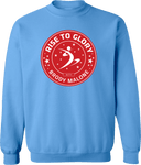 Crew Sweatshirt - Rise To Glory Invitational with Brody Malone 2027 (Red)