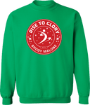 Crew Sweatshirt - Rise To Glory Invitational with Brody Malone 2027 (Red)