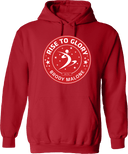 Hoodies - Rise To Glory Invitational with Brody Malone 2027 (Red)