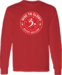 Long Sleeves - Rise To Glory Invitational with Brody Malone 2027 (Red)