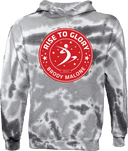 Tie-Dye Hoodies - Rise To Glory Invitational with Brody Malone 2027 (Red)
