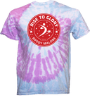 Tie-Dye Short Sleeves - Rise To Glory Invitational with Brody Malone 2027 (Red)