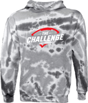 Tie-Dye Hoodies - Memphis Challenge Weekend 1 2026 - white/red
