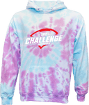 Tie-Dye Hoodies - Memphis Challenge Weekend 1 2026 - white/red