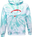 Tie-Dye Hoodies - Memphis Challenge Weekend 1 2026 - white/red