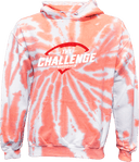 Tie-Dye Hoodies - Memphis Challenge Weekend 1 2026 - white/red