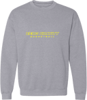 Crew Sweatshirt - Zero Gravity - BASKETBALL thin yellow