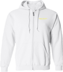 Full Zip Hoodies - Zero Gravity - BASKETBALL thin yellow