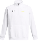 Under Armour Rival Fleece ¼ Zip - Zero Gravity - BASKETBALL thin yellow