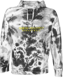 Under Armour Rival Fleece Hoodie Tie-Dye - Zero Gravity - BASKETBALL thin yellow