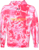 Under Armour Rival Fleece Hoodie Tie-Dye - Zero Gravity - BASKETBALL thin yellow
