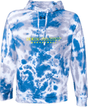 Under Armour Rival Fleece Hoodie Tie-Dye - Zero Gravity - BASKETBALL thin yellow
