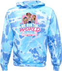 Tie-Dye Hoodies - We Run the World - National Championships 2026