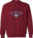 Crew Sweatshirt - LIVE! At The Nook 2026 (Classic Collegiate Shield)